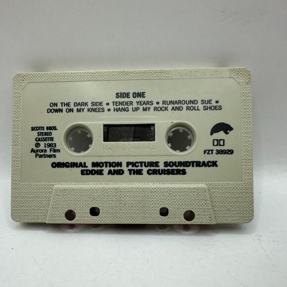 Eddie And The Cruisers Original Motion Picture Soundtrack Cassette Tape 1983 Sco - Picture 5 of 6